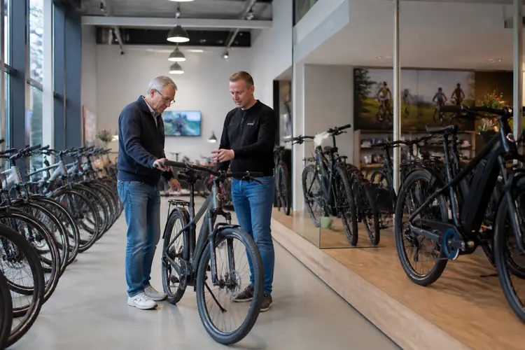 E-bike merken diepgang